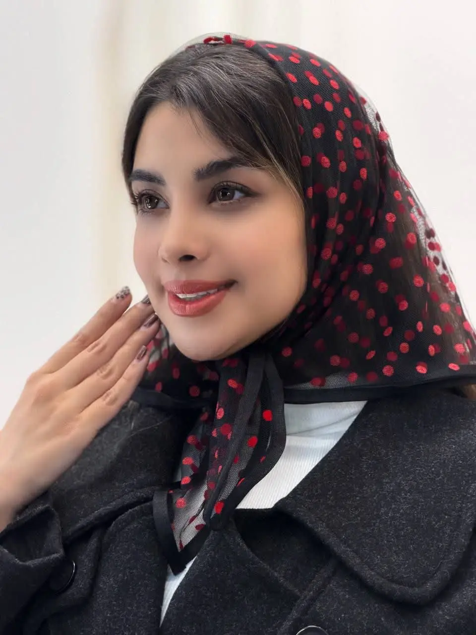 3935- مینی اسکارف دورگیپور